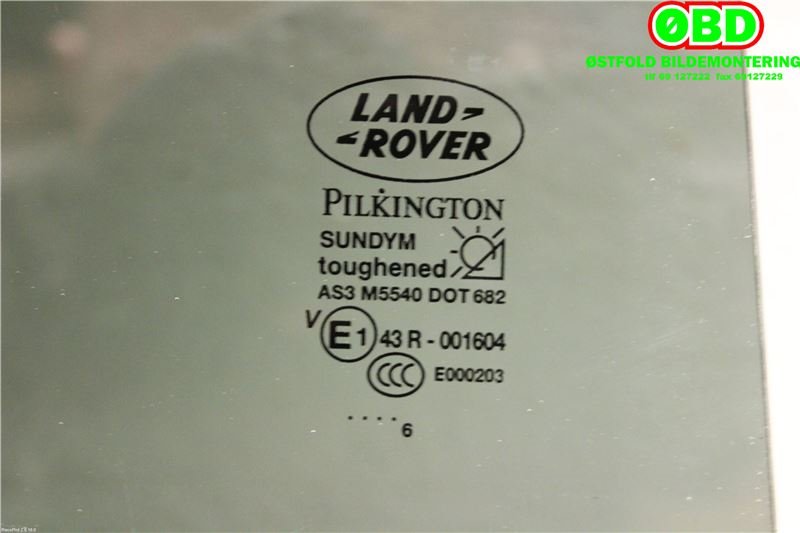 Siderute høyre bak til Land Rover Range Rover Sport 2005-2013  (LAND-ROVER|CVB500220|)