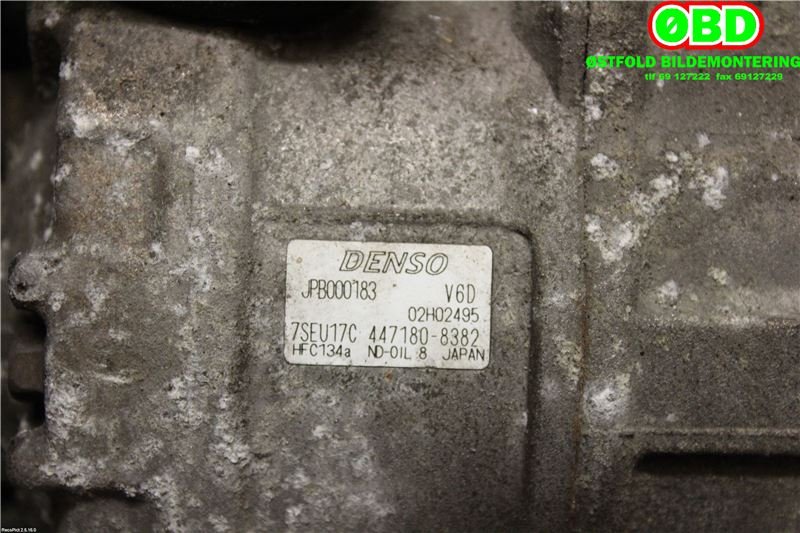 Aircondition kompressor til Land Rover Range Rover Sport 2005-2013  (LAND-ROVER|JPB000183|LR014064)