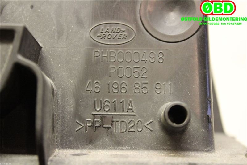 Luftfilterboks til Land Rover Range Rover Sport 2005-2013  (LAND-ROVER|PHB000498|)