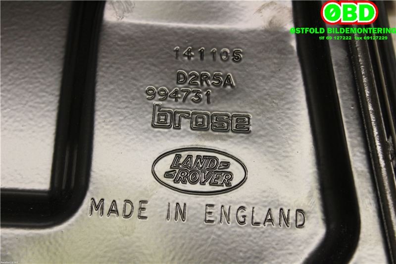 Ruteheis til Land Rover Range Rover Sport 2005-2013  (LAND-ROVER|CUH500103|)