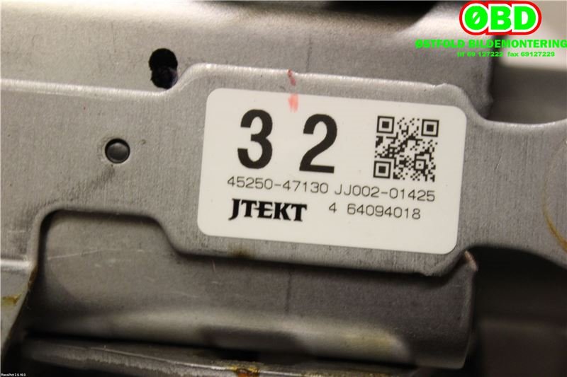 Rattaksel elektrisk servo til Toyota Prius 2016-2023 (Type IV) (combi) (combi) (TOYOTA PRIUS|4520A47070|4520A47071|)