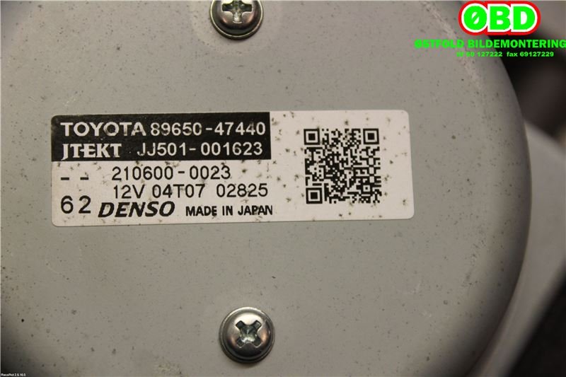 Rattaksel elektrisk servo til Toyota Prius 2016-2023 (Type IV) (combi) (combi) (TOYOTA PRIUS|4520A47070|4520A47071|)