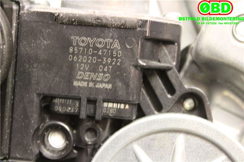 Ruteheis venstre bak til Toyota Prius 2016-2023 (Type IV) (combi) (combi) (TOYOTA PRIUS|6980447020|)