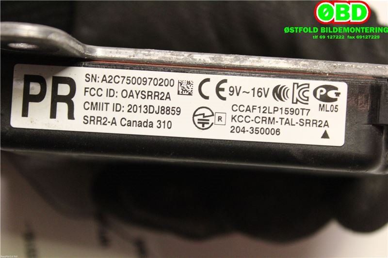 Styreenhet diverse til Toyota Prius 2016-2023 (Type IV) (combi) (combi) (TOYOTA PRIUS|881620W270|)