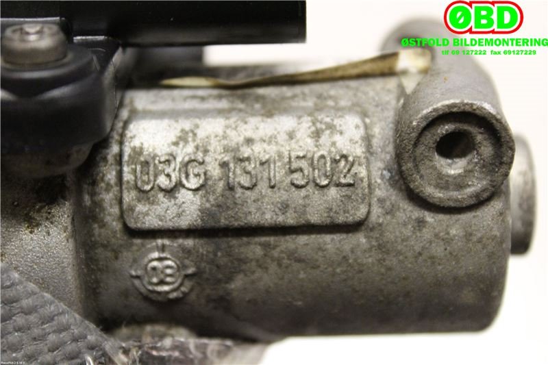 EGR-ventil til Škoda Octavia 2005-2008 (Type II, Fase 1)  (SKODA|03G 131 501 N||03G131502)