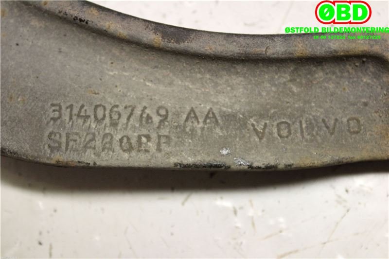 Bærebru høyre bak til Volvo XC70 2014-2016 (Type II, Fase 2)  (VOLVO|31406749||31406749AA)