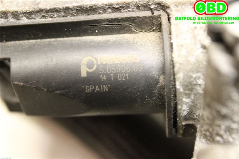 EGR-ventil til Volvo XC70 2014-2016 (Type II, Fase 2)  (VOLVO|36000998||31325030)