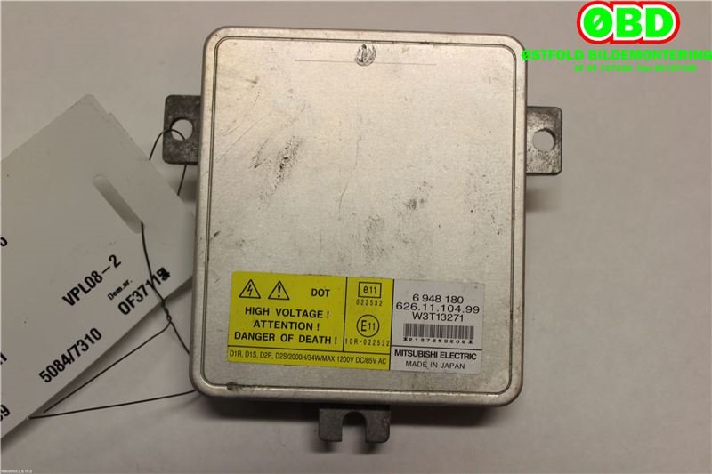 Styreenhet xenon/ballast til Volvo XC70 2014-2016 (Type II, Fase 2) (VOLVO|30744459|W3T13271|6261110499)