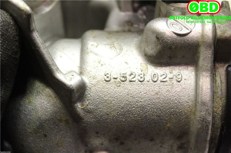 EGR-ventil til Renault Kangoo 2008-2021 (Type II)  (RENAULT|8200846454|)