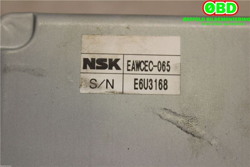 Rattaksel elektrisk servo til Renault Zoe 2013-2019 (Fase 1)  (RENAULT ZOE EL|488107198R||488103776R)