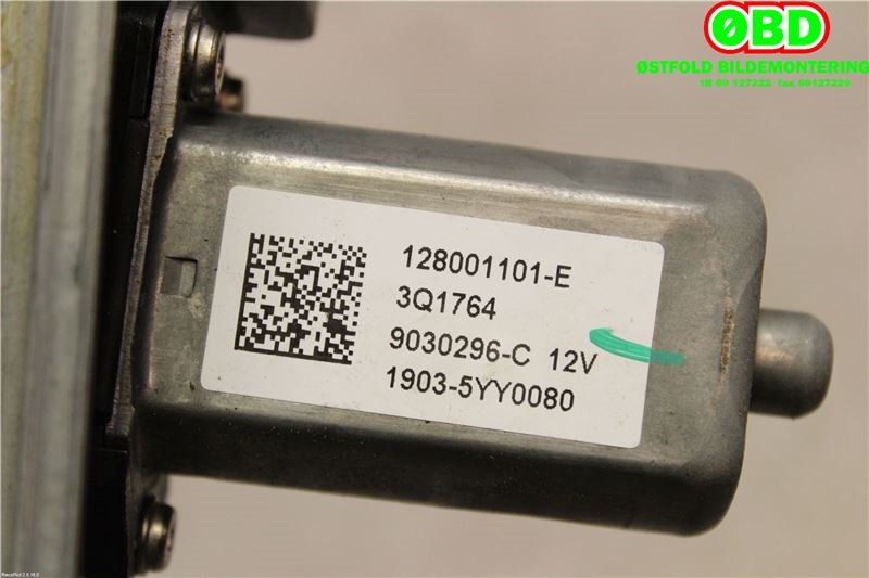 Ruteheis venstre foran til Renault Zoe 2013-2019 (Fase 1)  (RENAULT ZOE EL|807215899R|)