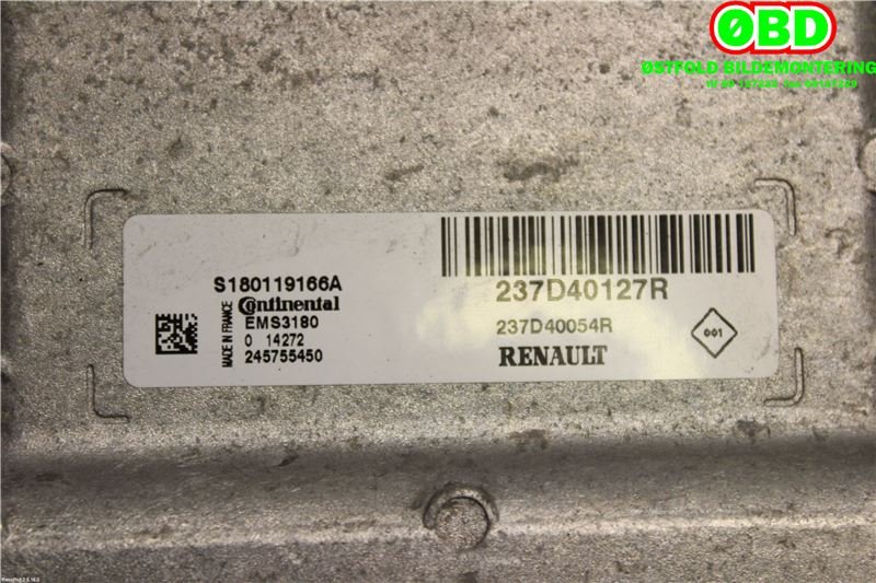 Styreenhet diverse til Renault Zoe 2013-2019 (Fase 1)  (RENAULT ZOE EL|237D40127R|)
