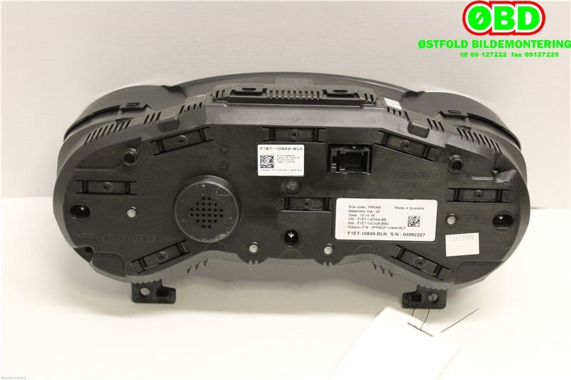 Instrumentpanel til Ford Focus 2014-2018 (Type III, Fase 2)  (FORD|2303630|)