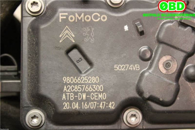 Spjeldhus til Ford Galaxy 2015-2022 (Type IV)  (FORD GALAXY|2431351||9806625280)