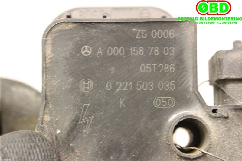 Coil til Mercedes B-Klasse 2005-2008 (Fase 1) (W245) (W245) (MERCEDES|A 000 158 78 03|A 022 150 30 35|0001587803)