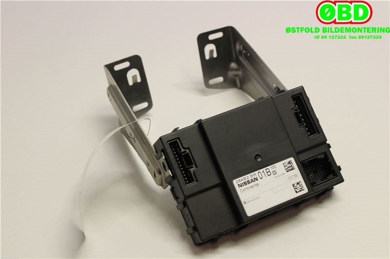 Styreenhet comfort (BCM) til Nissan Qashqai, 2010-2014 (Type I, Fase 2)  (NISSAN|284B2BR)