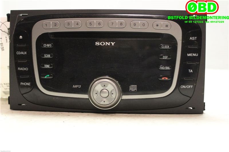 Bilstereo til Ford C-Max 2007-2010 (Type I, Fase 2) (FORD|1778828|)