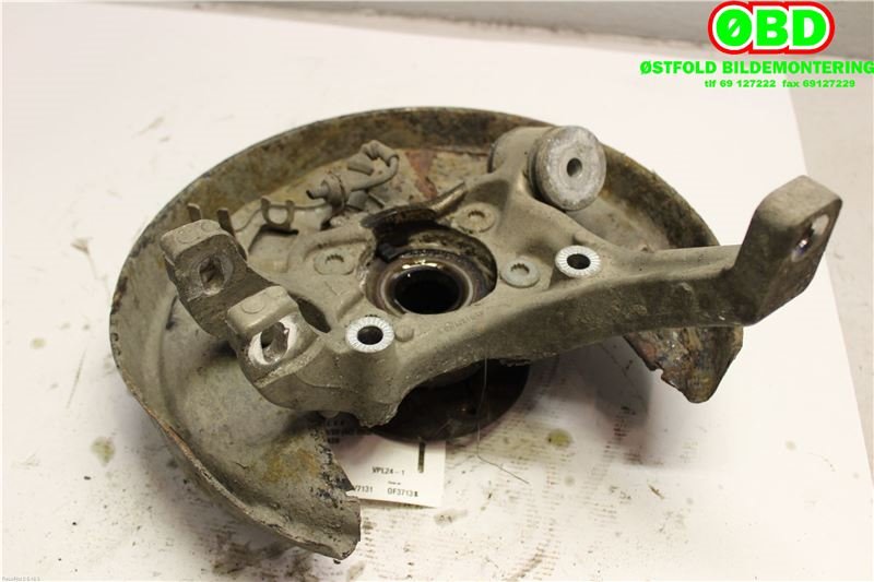 Hjulspindel venstre bak til Audi A8 2003-2010 (Type II)  (4E0 505 435 C|)