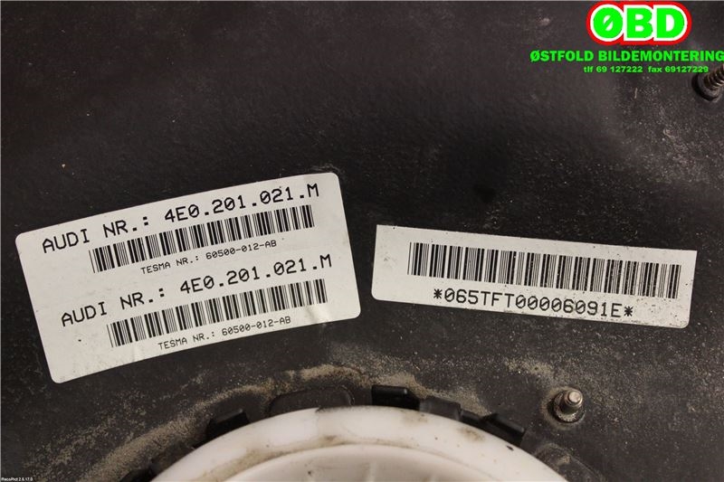 Dieseltank til Audi A8 2003-2010 (Type II) (4E0 201 060 M|)