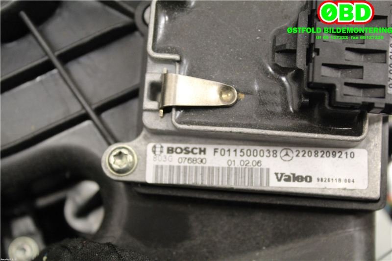 Varmeapparat motor til Mercedes R-Klasse 2006-2013 (W251) (W251) (MERCEDES|A 251 830 00 08|)