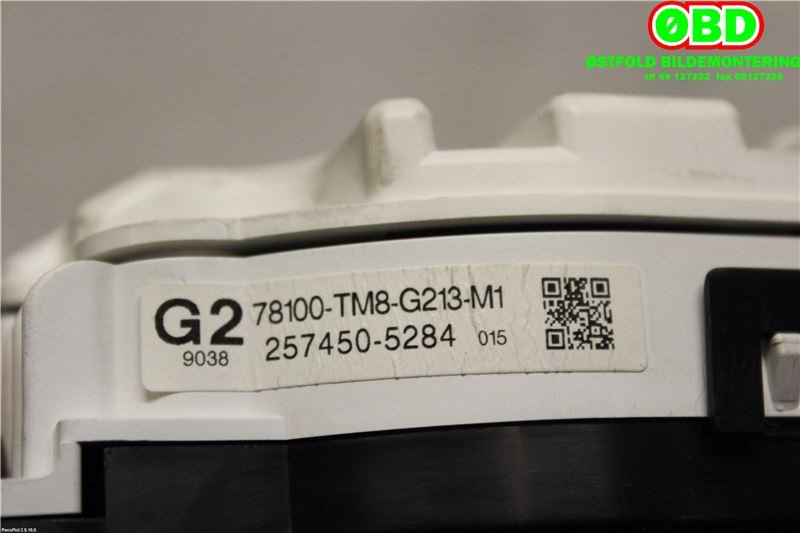 Instrumentpanel til Honda Insight 2009-2013 (HONDA|78100TM8G21|)