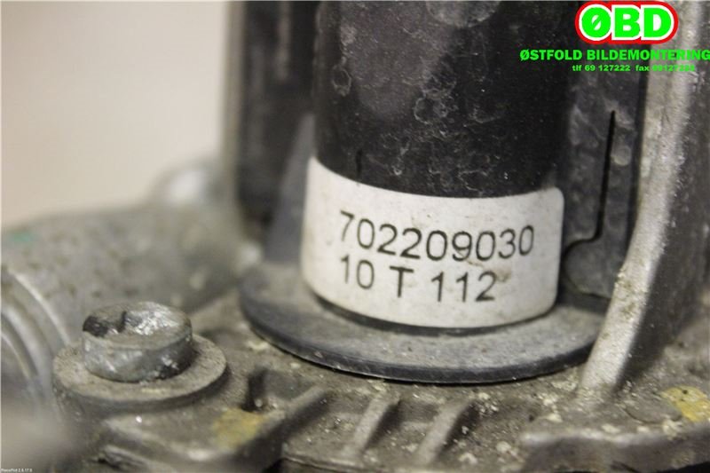 EGR-ventil til Ford Fiesta 2008-2012 (Type VI, Fase 1) (FORD|1702178|)