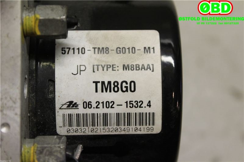 ABS sentral til Honda Insight 2009-2013 (HONDA|57110TM8G01|)
