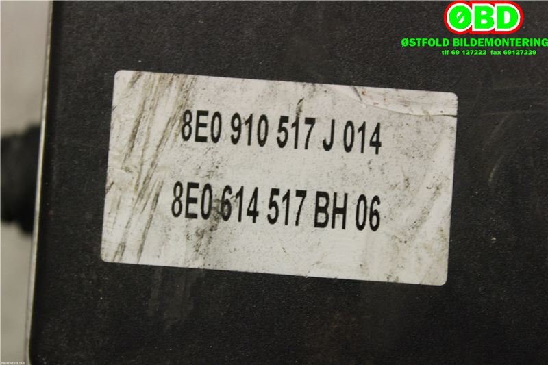 ABS sentral til Audi A4 2004-2008 (Type III) (B7) (B7) (AUDI|8E0614517BJ||8E0614517BH)