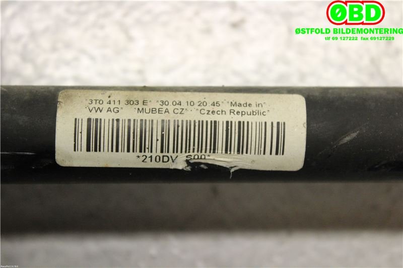 Stabilisatorstag foran til Škoda Yeti 2009-2013 (Fase 1) (SKODA|3T0 411 303 E||3T0411303E)