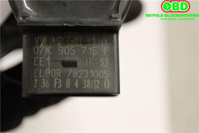 Coil elektronisk til Audi A4 2007-2014 (Type IV) (B8) (B8) (AUDI|07K 905 715 F|07K 905 715 G|07K905715F)