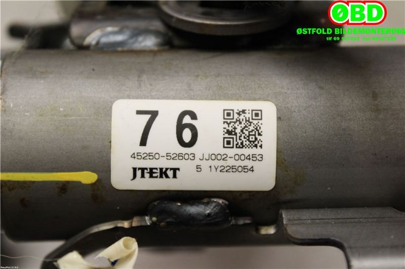Rattaksel elektrisk servo til Toyota Verso-S 2011-2015 (COMBI) (COMBI) (TOYOTA|4525052843|)