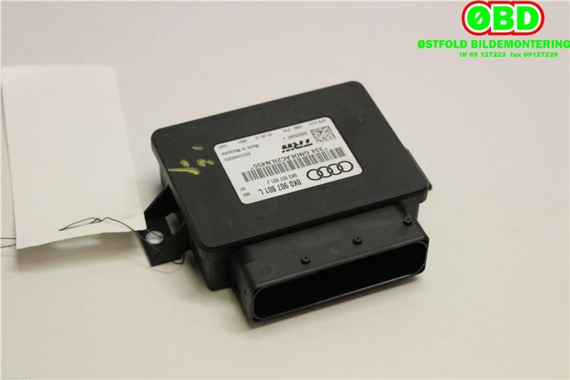 Styreenhet elektrisk parkbrems (EPB - Electric Parking Brake) til Audi A4 2007-2014 (Type IV) (B8) (B8) (AUDI|8K0 907 801 L||8K0907801L)