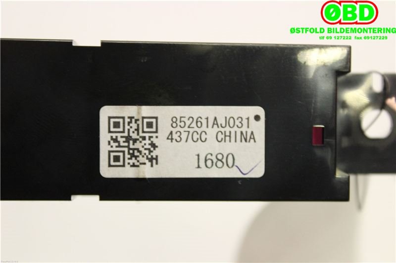 Multimedia display (MCU - Media Controller Unit) til Subaru Legacy 2009-2015  (SUBARU|85261AJ031|)
