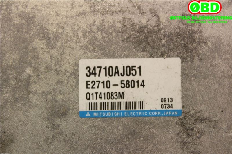 Styreenhet servo til Subaru Legacy 2009-2015 (SUBARU|34710AJ051|)