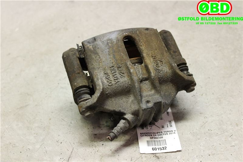 Bremsecaliper venstre foran til Citroën C4, Cactus 2014-2017 (Fase 1)  (CITROEN|4400R6|1617292080|)