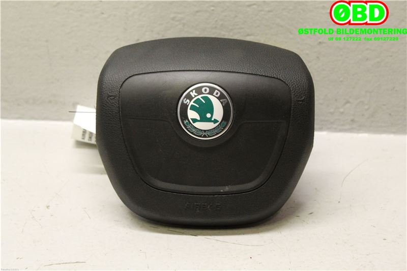 Airbag rattpute til Škoda Roomster 2010-2015 (Fase 2) (SKODA|5J0 880 201 L||5J0880201L)
