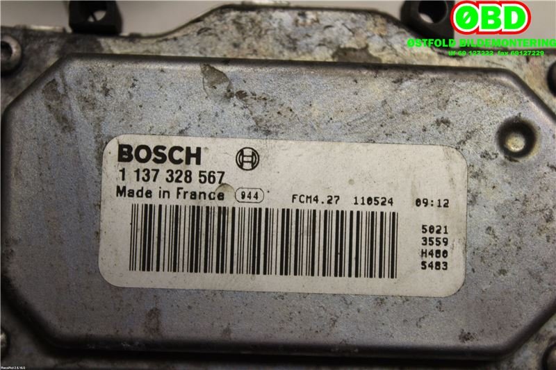 Rele kjølevifte til Ford Focus 2011-2014 (Type III, Fase 1)  (FORD||1137328567)