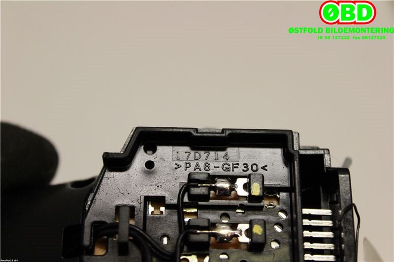 Bryter visker til Peugeot 4007 2007-2012  (PEUGEOT|6242AL|1614382280|)