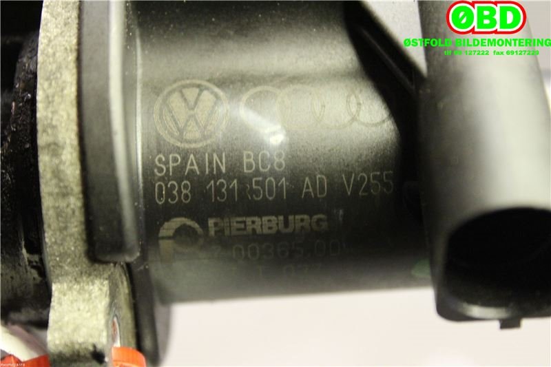 EGR-ventil til Audi A4 2004-2008 (Type III) (B7) (B7) (AUDI|038 131 501 BF|038 131 501 BH|038131501AD)