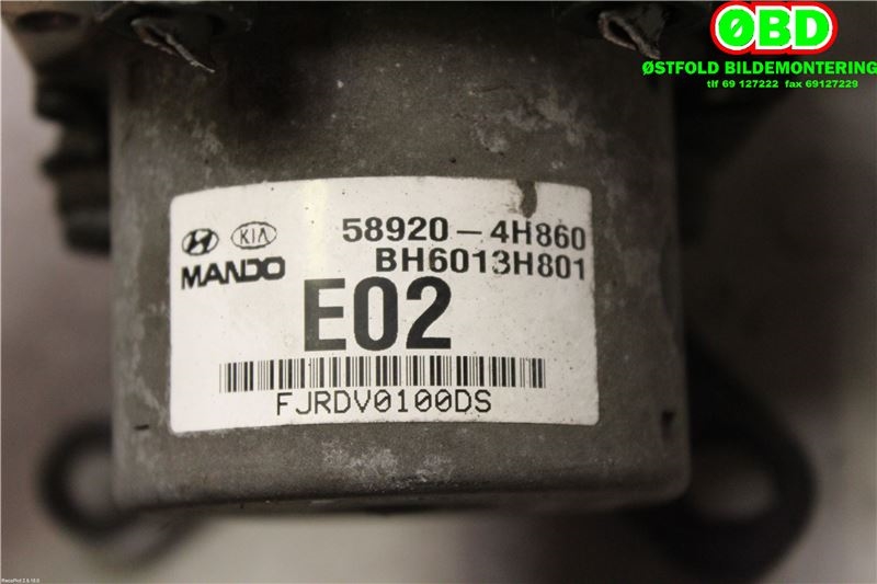 ABS sentral til Hyundai H-1 2008-2012 (Type II, Fase 1)  (HYUNDAI|589204H860|)