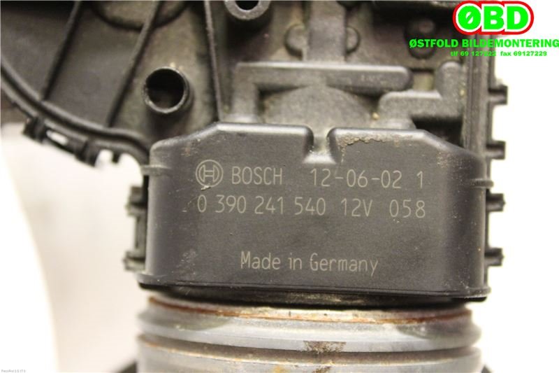 Viskermotor frontrute til Peugeot 208 2012-2019 (Type I)  (PEUGEOT||0390241540)
