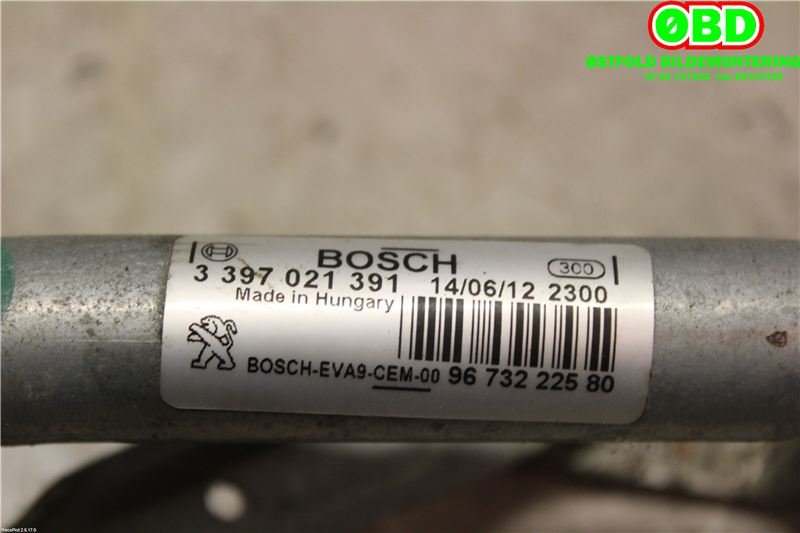 Viskeroverføring til Peugeot 208 2012-2019 (Type I)  (PEUGEOT|9673222580|3397021391)