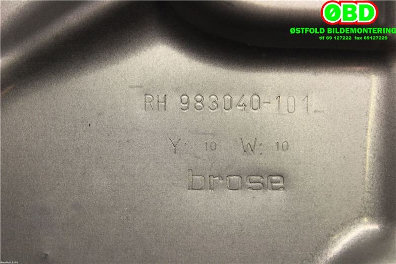 Ruteheis til Volvo V70 2007-2013 (Type III, Fase 1)  (VOLVO|30784510|)