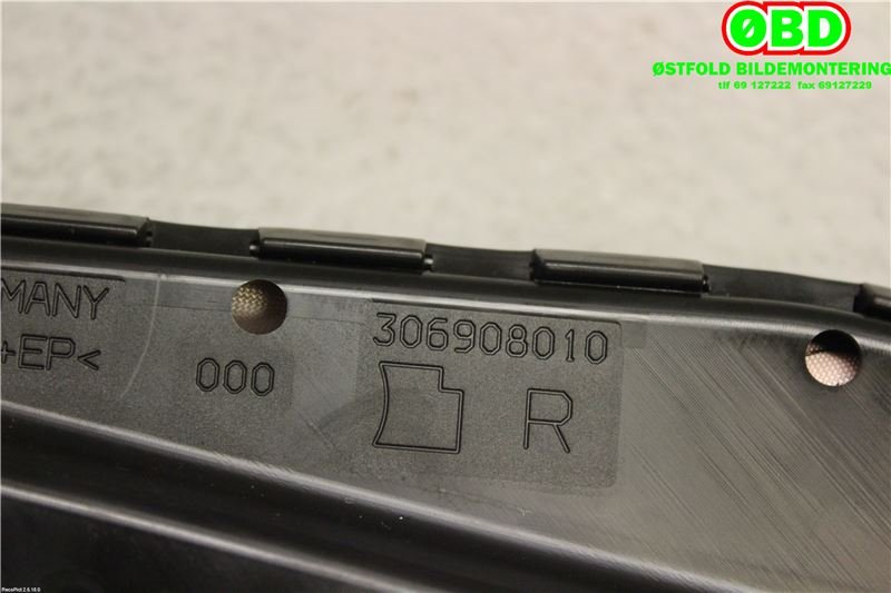Airbag sidepute høyre til Citroën C4 2011-2017 (Type II) (CITROEN|8217F8|9687158280)