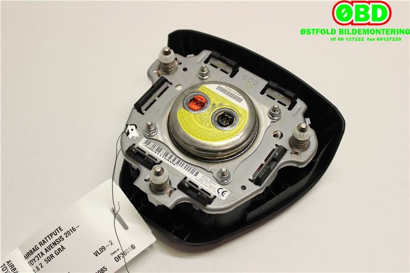 Airbag rattpute til Toyota Avensis 2015-2019 (Type III, Fase 2)  (TOYOTA|4513005140C0|)