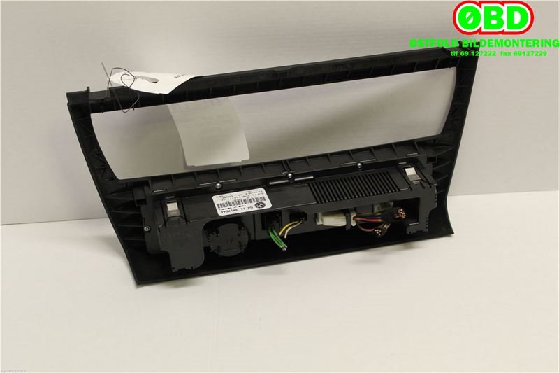 Varmeapparat betjening til BMW X3 2003-2006 (Fase 1) (E83) (E83) (BMW|64113443981|64113417544)