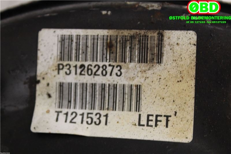 Hjulspindel venstre bak til Volvo XC90 2007-2014 (Type I, Fase 2)  (VOLVO|31277991|)