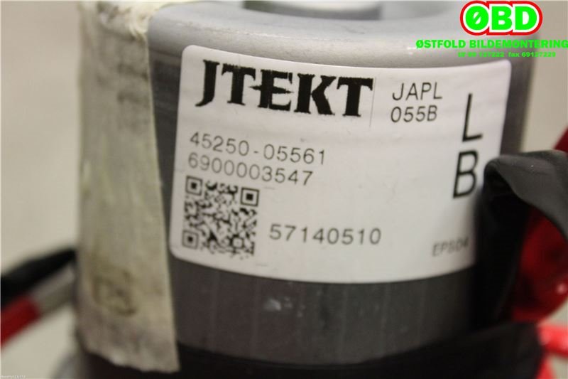 Rattaksel elektrisk servo til Toyota Avensis 2015-2019 (Type III, Fase 2) (TOYOTA|4525005871|)