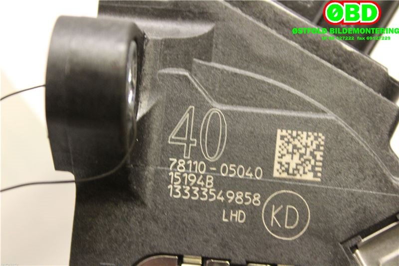 Pedal gass til Toyota Avensis 2015-2019 (Type III, Fase 2)  (TOYOTA|7811005040|)