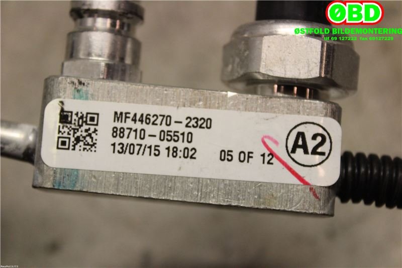 Aircondition rør til Toyota Avensis 2015-2019 (Type III, Fase 2)  (TOYOTA|8871005510|)